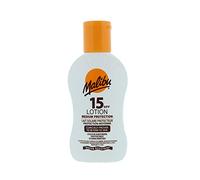 Malibu Sun SPF 15 Lotion, Medium Protection Sun Cream, Water Resistant, Vitamin Enriched,100ml