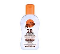 Malibu Sun SPF 20 Sun Lotion, Moisturising Sunscreen for Body, 100ml | Low Protection, Lightweight Hydrating, Water Resistant, Vitamin Enriched, Travel Friendly