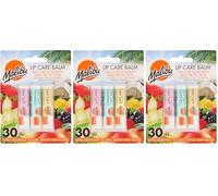 Malibu Sun SPF 30 Lip Balm Sunscreen, Watermelon, Mint and Vanilla, 3 x 5g (Pack of 3)