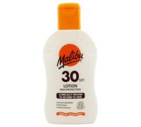 Malibu Sun SPF 30 Lotion, High Protection Sun Cream, Moisturising Body Lotion with Vitamin E and Aloe Vera, Water Resistant, 200ml