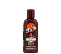 Malibu Sun SPF 4 Bronzing Tanning Oil Spray with Low Protection, Water Resistant, Tropical Scent, 100ml