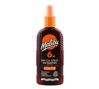 Malibu Sun SPF 6 Non-Greasy Dry Oil Spray for Tanning, 200ml