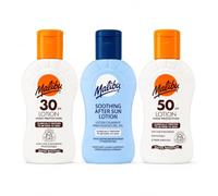 Malibu Sun Travel Essentials with Sun Cream Protection and After Sun Lotion, SPF 30 and 50, Multipack, 3 x 100ml