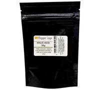 Malic Acid 50g Food Grade for Adding to Fermenting Wine Heavy Duty Resealable Pouch with Tamper Proof Seal Juice Home Brew