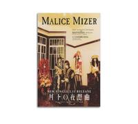 Malice Mizer 2 Canvas Poster Bedroom Decor Landscape Office Room Decor Gift 12x18inch(30x45cm)
