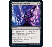 Malicious Malfunction (foil) | Kamigawa: Neon Dynasty