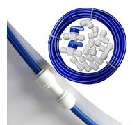 Malida 32ft RO Water Tubing and Connector Set Essential for Quick Water Purifier Installations