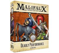 Malifaux Ten Thunders Deadly Performance: 32mm Plastic Miniatures, Qi and Gong Keyword, Kabuki Warriors x2, Bunraku x3, Ages 14+