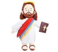 Malihome Jesus Stuffed Doll Plushie, 14" My Friend Jesus Plush, Christian Religious Party Gifts for Kids, Baptism, Easter, Christmas Church