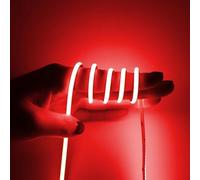 MALIIGAZA 5mm COB LED Strip Light, 5m 24V Red Flexible Cuttable Ultra-Thin LED Tape CRI>90 Uniform Dotless 400LEDs/M for Bedroom Home Kitchen Cabinet Decor (Without Power Supply)