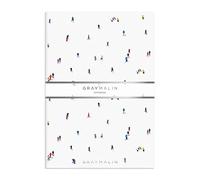 Malin, Gray - Gray Malin The Skiers A5 Notebook: Gray Malin A5 Notebook