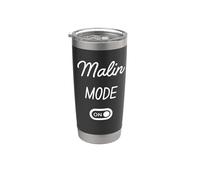 Malin Mode On Name Stainless Steel Insulated Tumbler