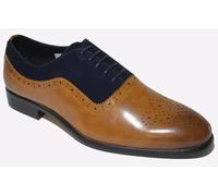 Malin Roman Shoes Men's Trainers, Size 9 In Tan/Navy