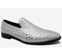 Malin Sami Men's | Slip On Shoes | Silver | UK Size 6