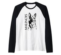 Malinois - Belgian Shepherd Dog Raglan Baseball Tee