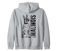 Malinois - Belgian Shepherd Dog Zip Hoodie