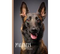 Malinois Mom College Ruled Journal: 6x9 Matte Notebook for Dog Lovers, Perfect Gift for Belgian Malinois Owners, Date Space on Every Page, 110 Pages