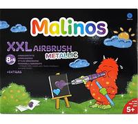 MALINOS 300969 XXL Airbrush Metallic, Colourful, Pack of 29 (Pack of 1)
