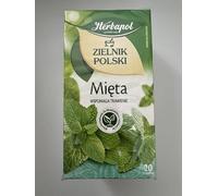 Malinowe Mint Herbal Tea Bags for Digestive System, 20 Bags, 0.784L