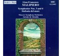 Malipiero, G.F. - Symphony 3/4/Sinfonia Del Mare