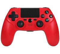 Maliralt PS4 Wireless Controller, XF04 DualShock 4 Bluetooth Wireless Controller for Playstation 4, Rechargeable PS4 Gamepad with Touch Pad, Light Bar and 3.5mm Audio Jack - Red (Third Party Made)
