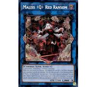 Maliss [Q] Red Ransom - MP25-EN125 - Prismatic Secret Rare - 1st Edition