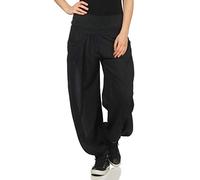 Malito Cloth Trousers Bloomers Aladdin Baggy Knickerbockers Sweatpants 17633 Women One Size (fits from Size 6 to 14, Black)