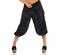 Malito Women Aladdin Shorts Pant Harem Yoga 7186 (Black)
