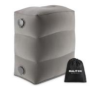 Maliton Airplane Footrest, Inflatable Foot Rest for Kids, Adjustable Height