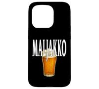 MALJAKKO beer lover and enthusiast Finnish word for pint Case for iPhone 15 Pro