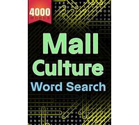 Mall Culture Word Search Extravaganza: 200 Large Print Puzzles Packed with Hidden Words | 4000 Hidden Words: Word Finds for Adults, Seniors, and Teens ... All Ages! Find the 20 words in the puzzle.