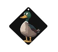 Mallard Duck Car Air Freshener Hanging Aromatherapy Tablets Rearview Mirror Pendant Car Accessories