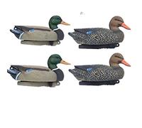 Mallard Duck Decoys Decoy 1-24 Multi Packs Floating Drake Male Hen Female (2 male 2 female)