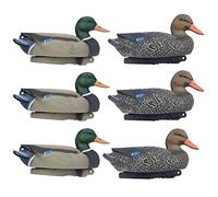Mallard Duck Decoys Decoy 1-24 Multi Packs Floating Drake Male Hen Female (3 males 3 females)