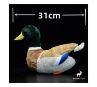 Mallard Duck High Fidelity Anime Cute Plushie Wild Duck Plush Toys Lifelike Animals Simulation Stuffed Doll Kawai Toy Gifts For