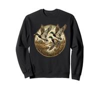 Mallard Duck Hunting Vintage Wildlife Waterfowl Marsh Sweatshirt