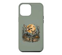 Mallard Ducks Flying Under Harvest Moonlit Night Moon Flight Case for iPhone 12 Pro Max