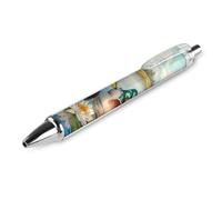 Mallard Ducks Funny Retractable Ballpoint Pen Black Ink Smooth Writing Pens Personalized Office Supplies 1 PCS AS PIC 1