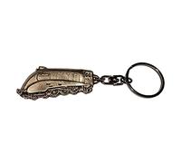 Mallard Steam Train Keyring Handcrafted From English Pewter Key Ring in gift pouch