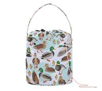 Mallard Wild Ducks Wild Birds Crochet Yarn Organizer Portable Knitting Needle Organizer Crochet Supplies Ducks Mallards Wild Birds, 1 Size, Mallards Wild Birds, 1 size