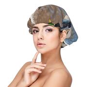 Mallards Duck Hunting Mallard Ducks,Adult's Satin Sleeping Cap - Women's Elastic Sleep Bonnet, Adjustable Overnight Hair Cover