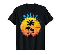 Malle on Vacation Value Graphic T-Shirt, Men, Black, L