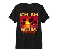 Malle Party Outfit Malle Accessories Ich bin dann mal weg Premium T-Shirt