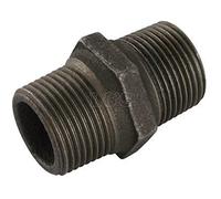 Malleable Equal Hex Nipple 1.1/2" x 1.1/2" M/M BSP