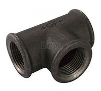 Malleable Iron Equal Tee 2" BSP, Sold Individually