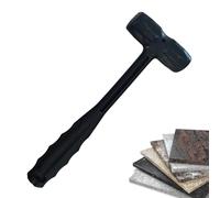 Mallet Hammer - Jewelry Hammer for Smooth Strikes | Heavy Duty Hand Tool | Rubber Head Soft impat Tool for Carpentry Tile Fitting and Outdoor Camping Home Projects