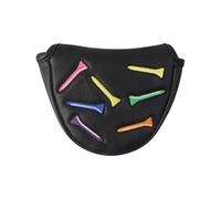 Mallet Putter Headcover - Golf Club Protector, Portable Course Companion, Magnetic Embroidered Fashion Accessory, Secure Closure Equipment Guard | Mallet Men Women Athlete Golfer Travel Storage