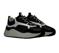 Mallet Unisex Adult Cyrus Leather Trainers / 8 UK Grey GT9430