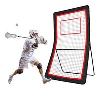 Malletra Lacrosse Rebounder 4x6ft, 5 Adjustable Angles, 6-in-1 Sports Rebounder for Lax, Volleyball, Baseball, Softball, Tennis & Soccer Training, Lacrosse Rebound for Backyard with Target Strip
