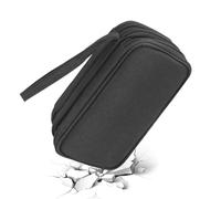 Mallette Rangement USB - Clutch Bag Étui Transport, Organiseur Clé Étanche | Boîtier Dur Résistant Antichoc, Sacoche Stockage Compacte, Accessoire Clé USB Travail Maison pour Disques Durs et Câbles